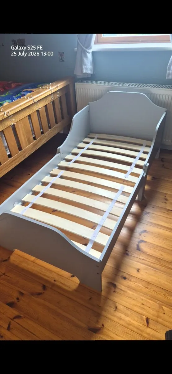 Toddler bed - Grey - Image 1