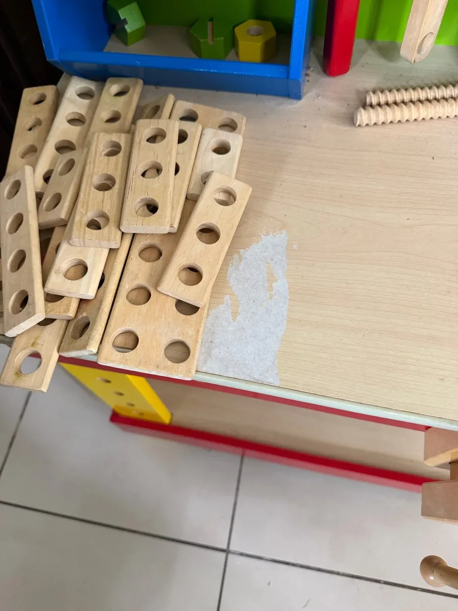 Wooden Toy Tool Bench - Image 2