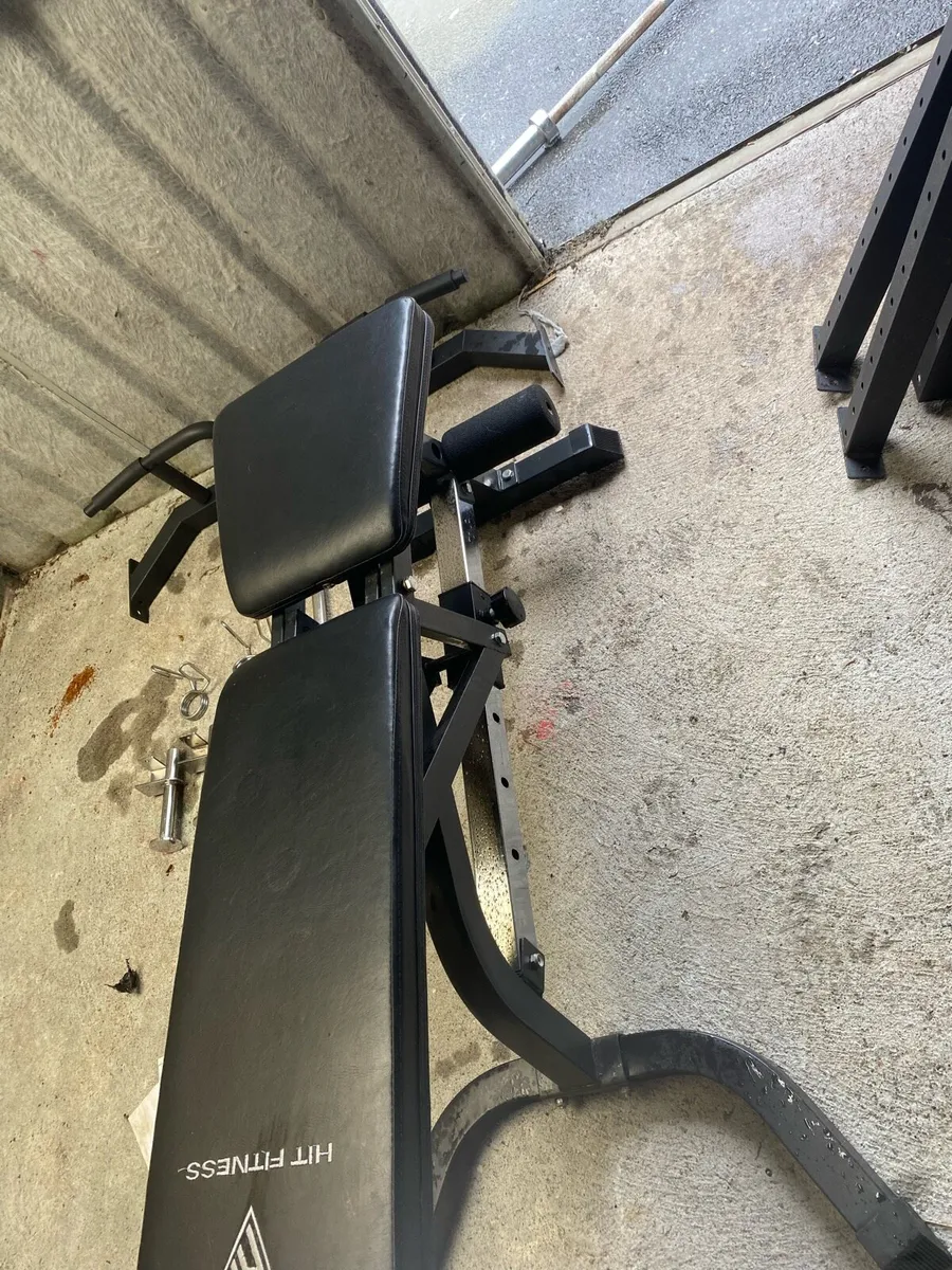 Hit Fitness power rack, bench… - Image 3