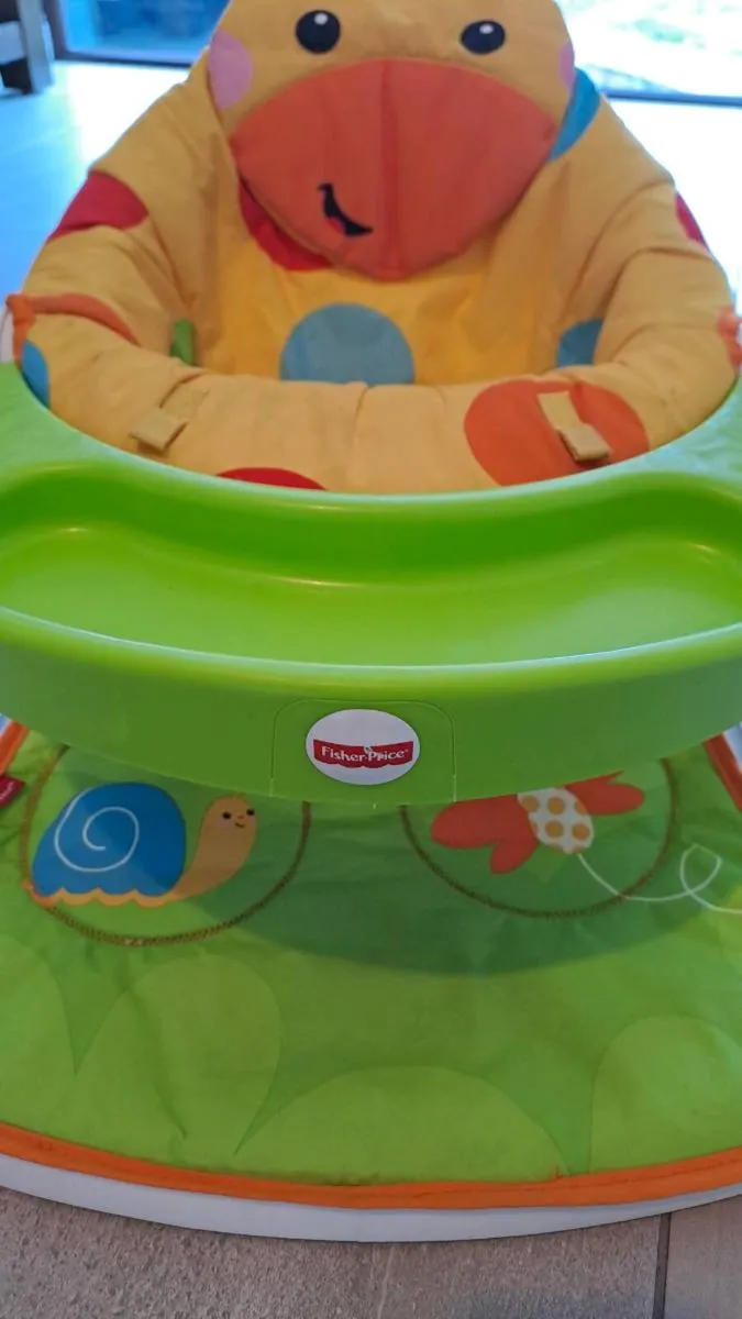 Fisher Price Portable Baby Chair with Tray (FREE) - Image 2