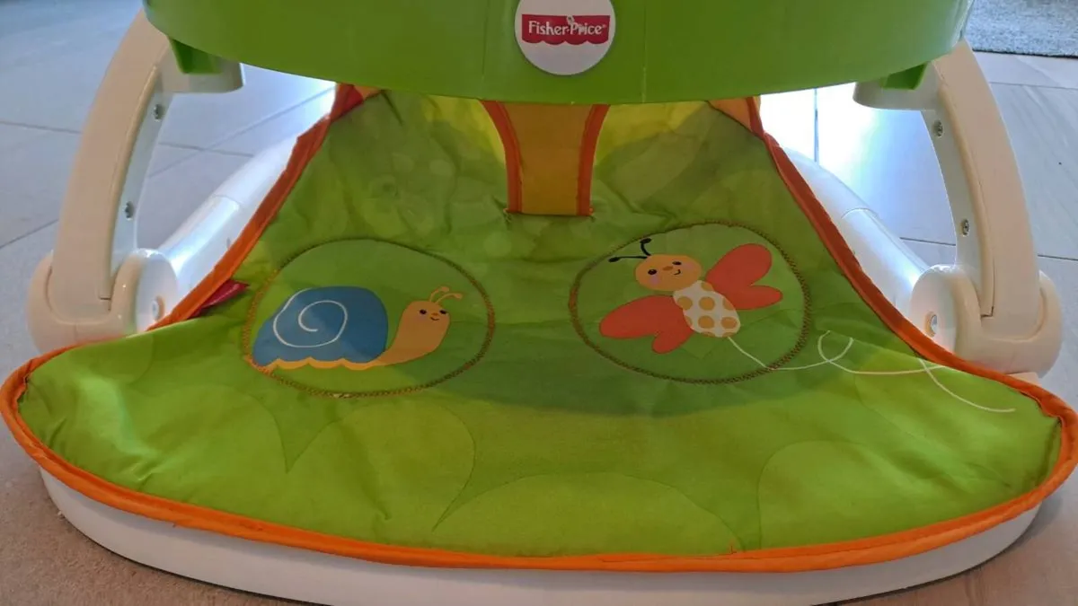 Fisher Price Portable Baby Chair with Tray (FREE) - Image 3