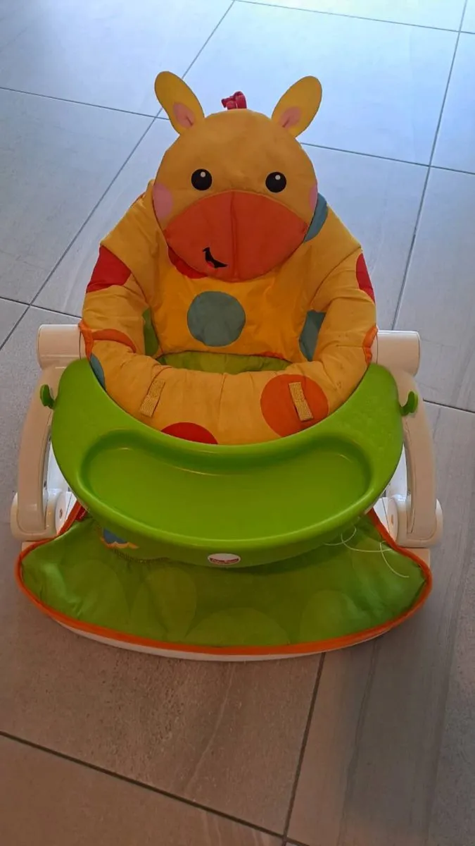 Fisher Price Portable Baby Chair with Tray (FREE) - Image 1