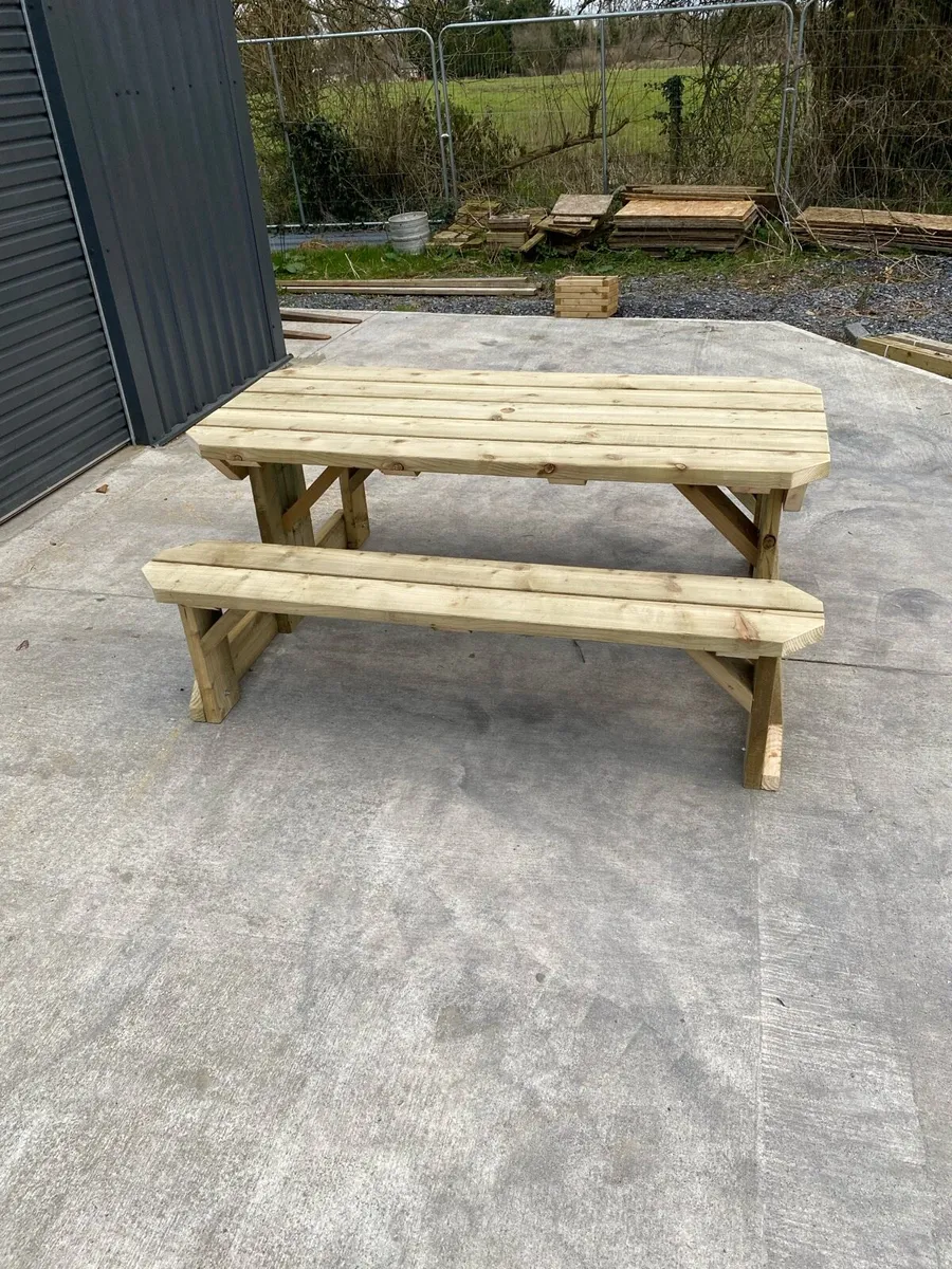 ***Garden Picnic Bench*** - Image 4