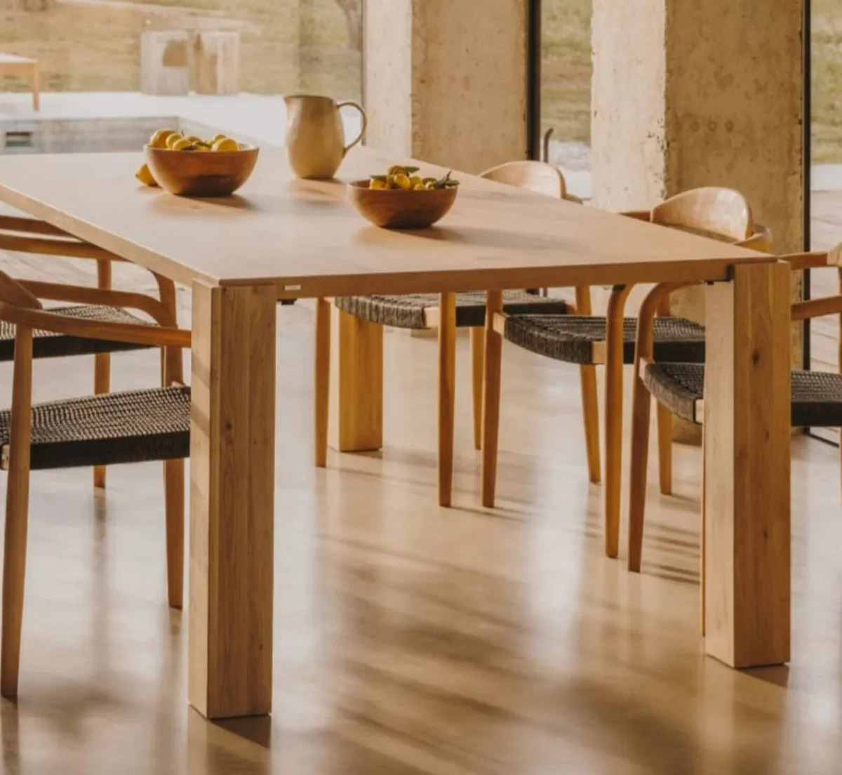 Dinning Table & 4 matching chairs - Image 4