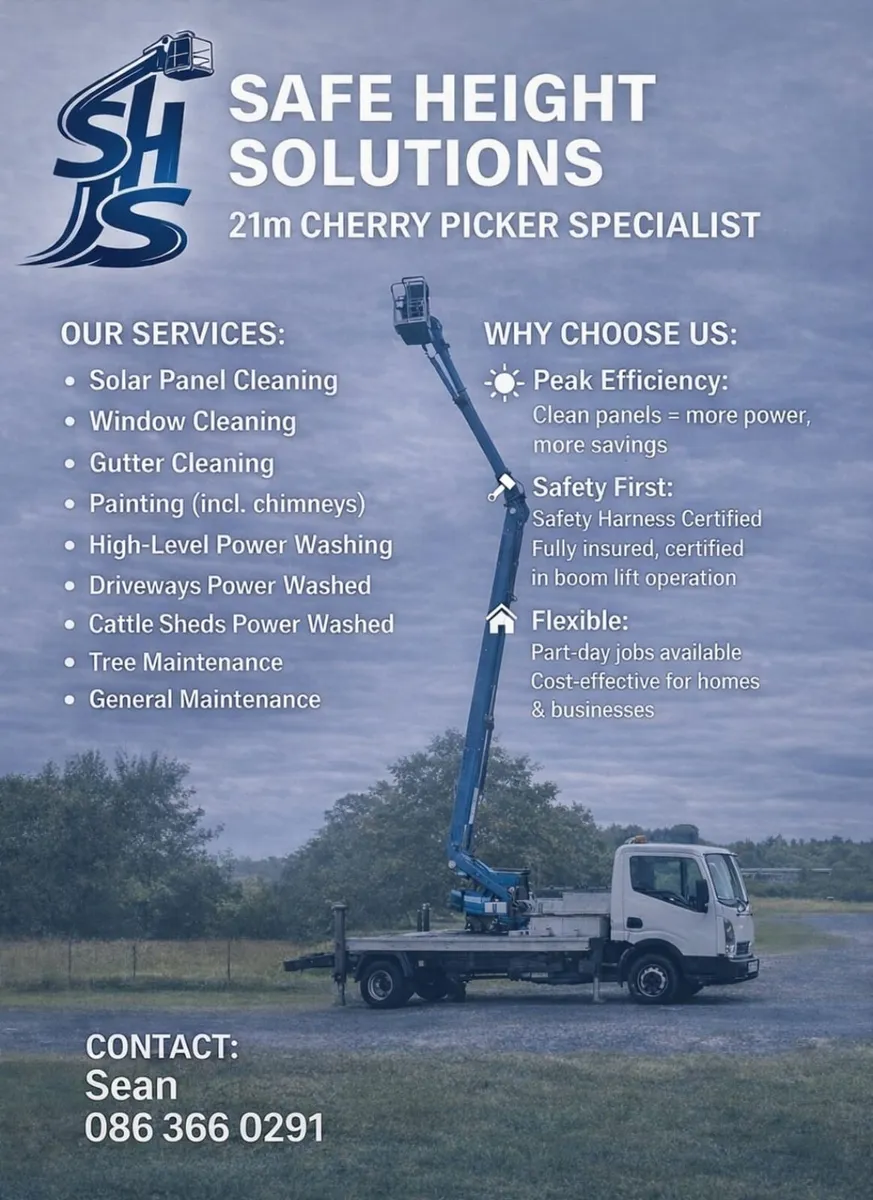 21metre cherrypicker + driver - Image 3