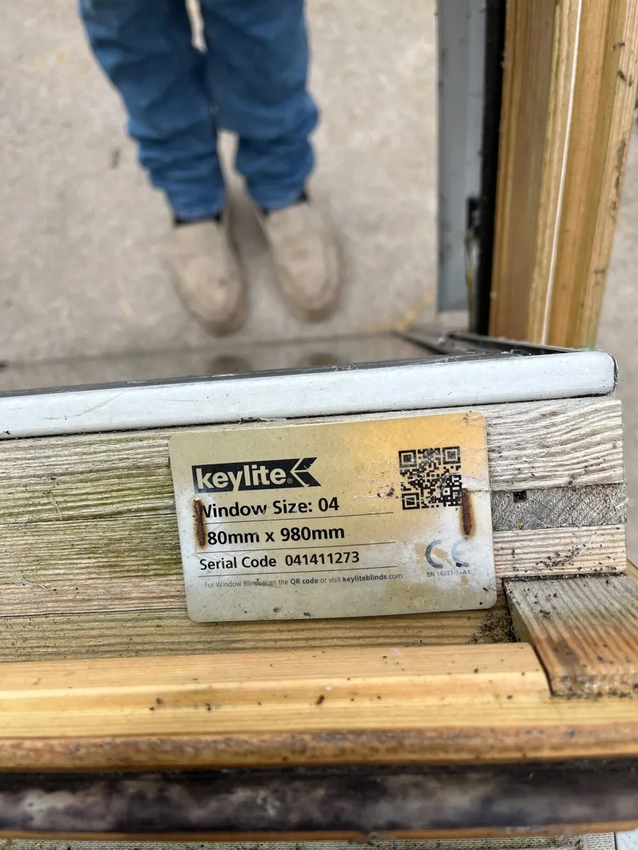 2  Keylite roof windows - Image 1