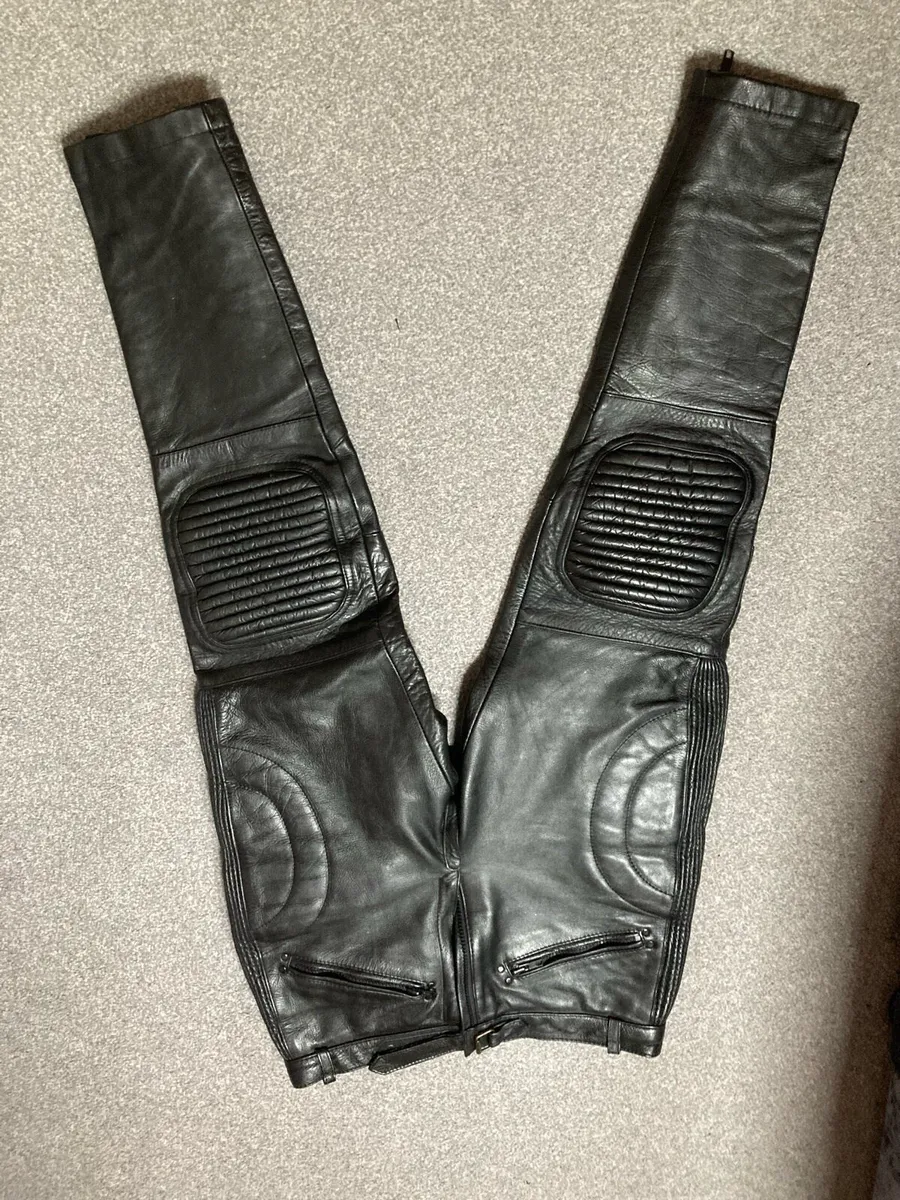 2 pairs of leather trousers - Image 4