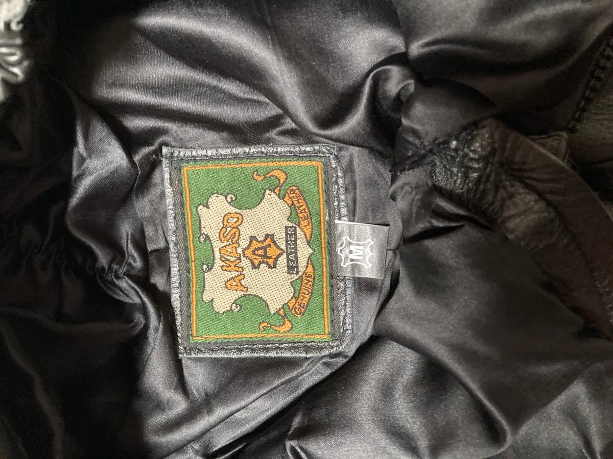 Pair of leather trousers - Image 2