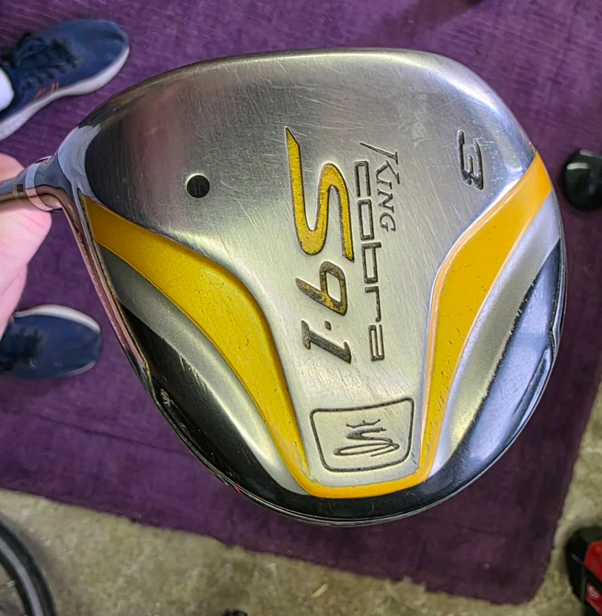 Left Handed Cobra 3 wood - Image 1