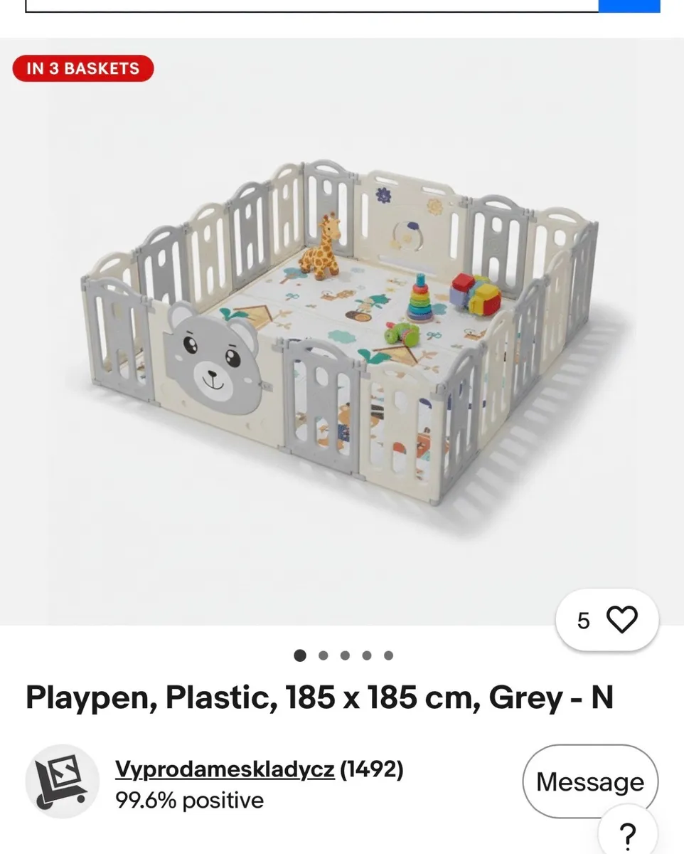 Kids play pen with doors and adjustment