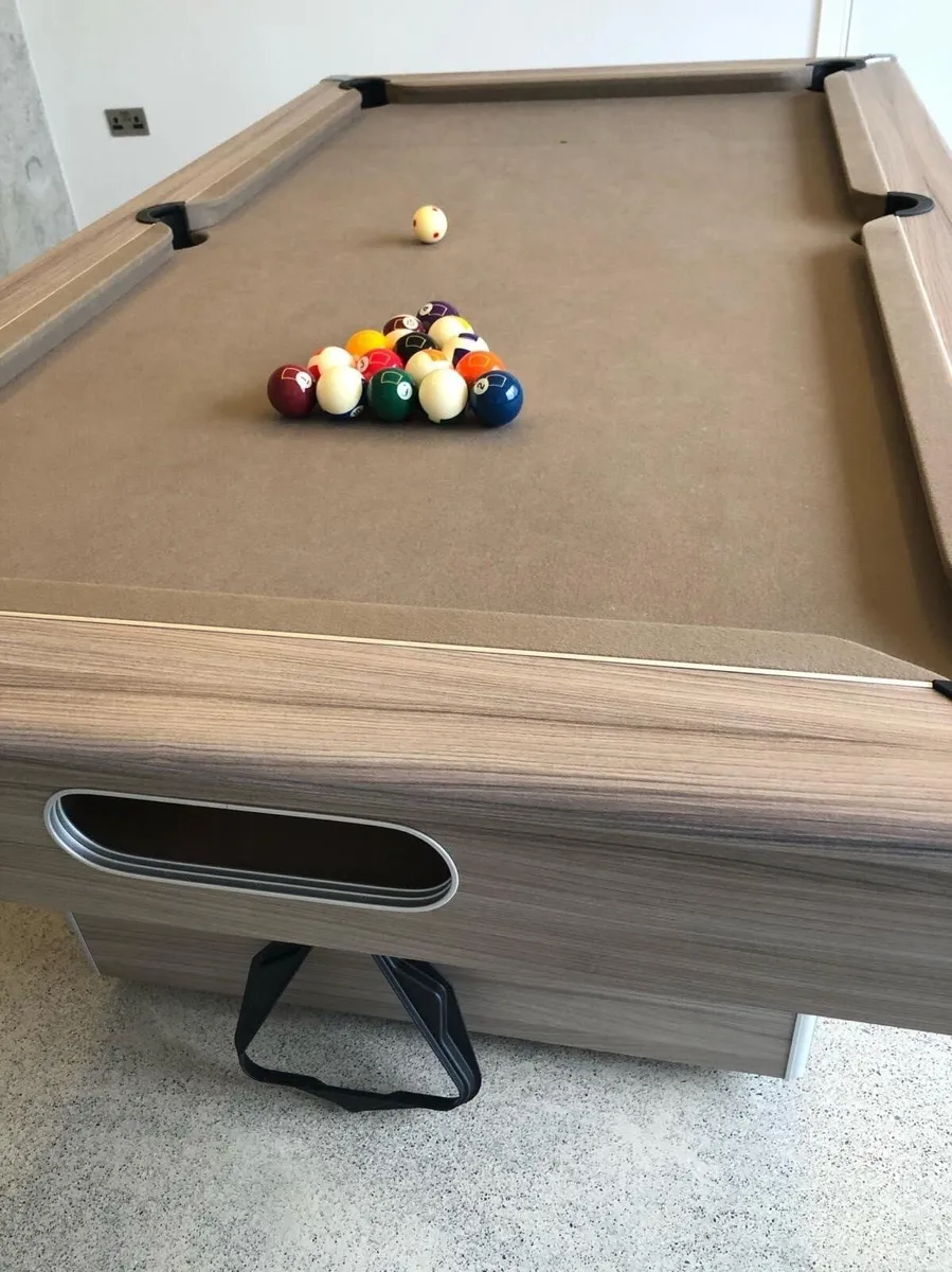 Pool Table Slimline Driftwood - Image 2