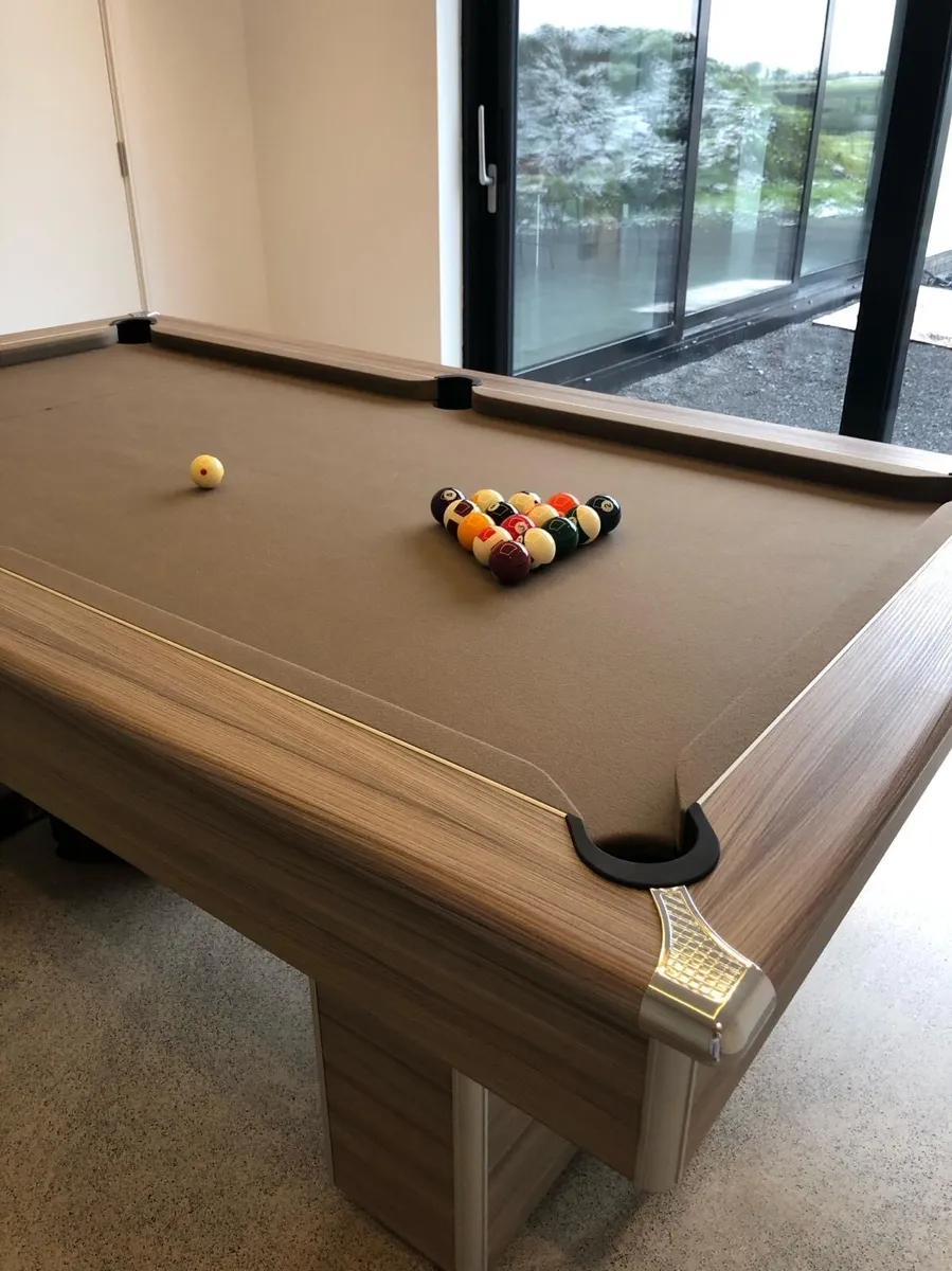Pool Table Slimline Driftwood - Image 4