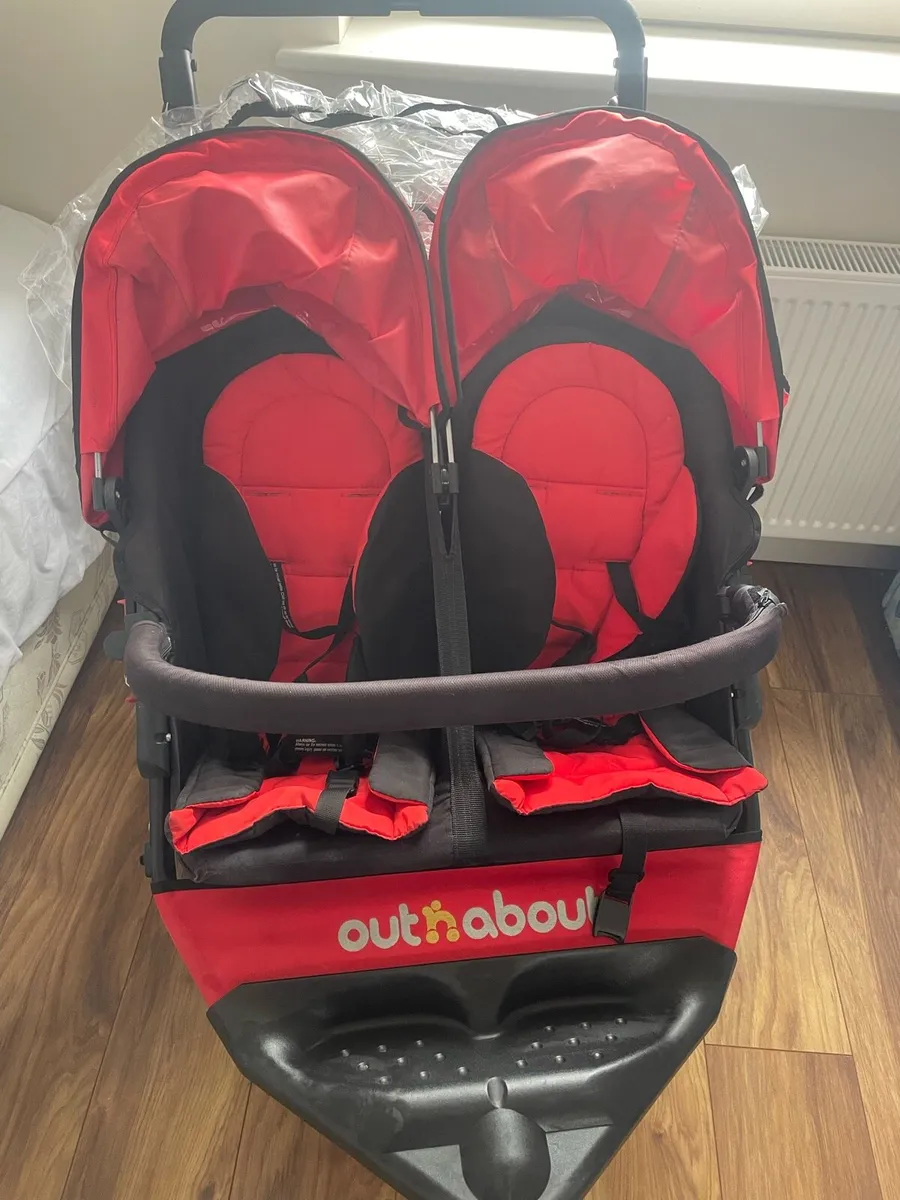 Out ‘n’ About Double Buggy - Image 1