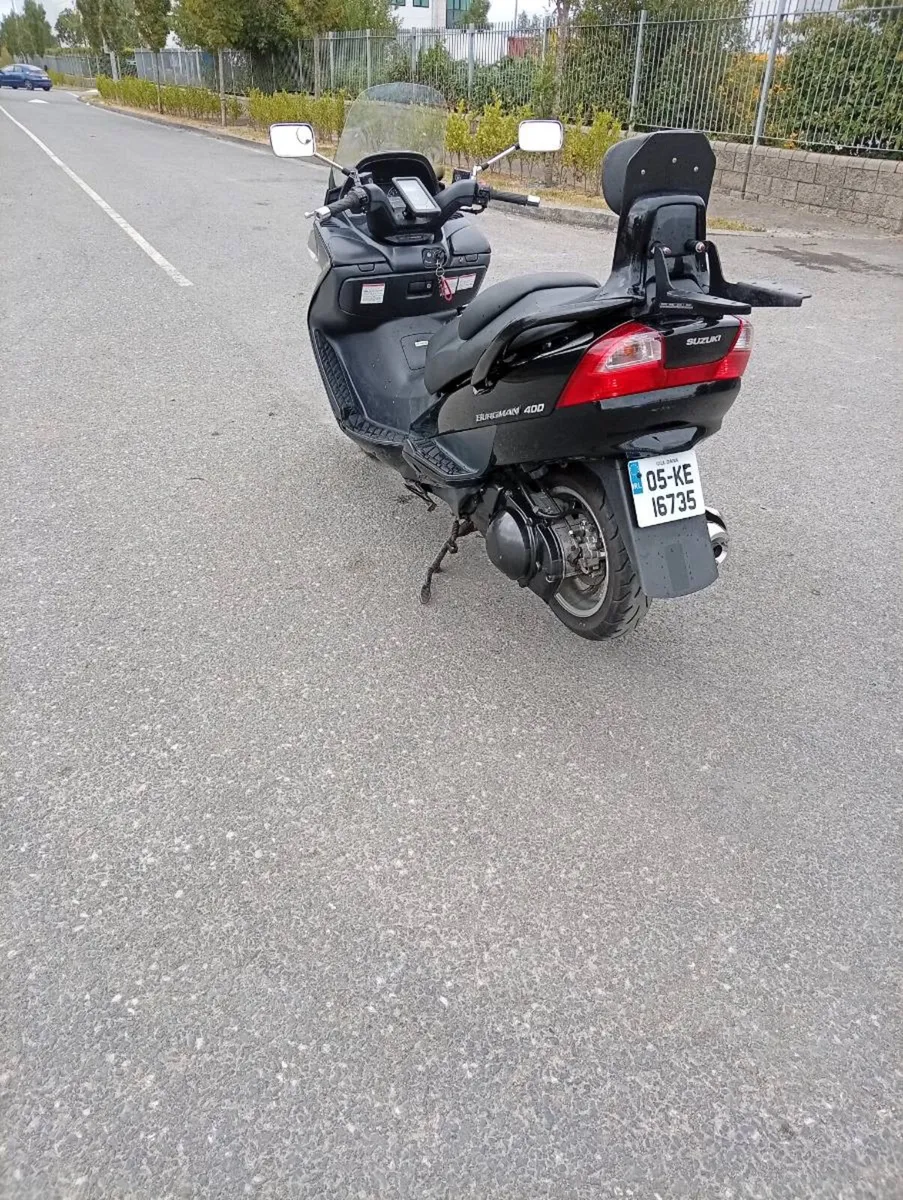 Suzuki burgman an 400 Taxed 7.27 - Image 2