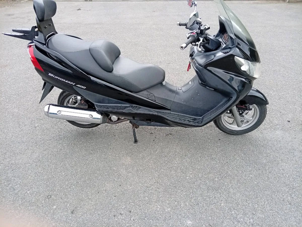 Suzuki burgman an 400 Taxed 7.27 - Image 3