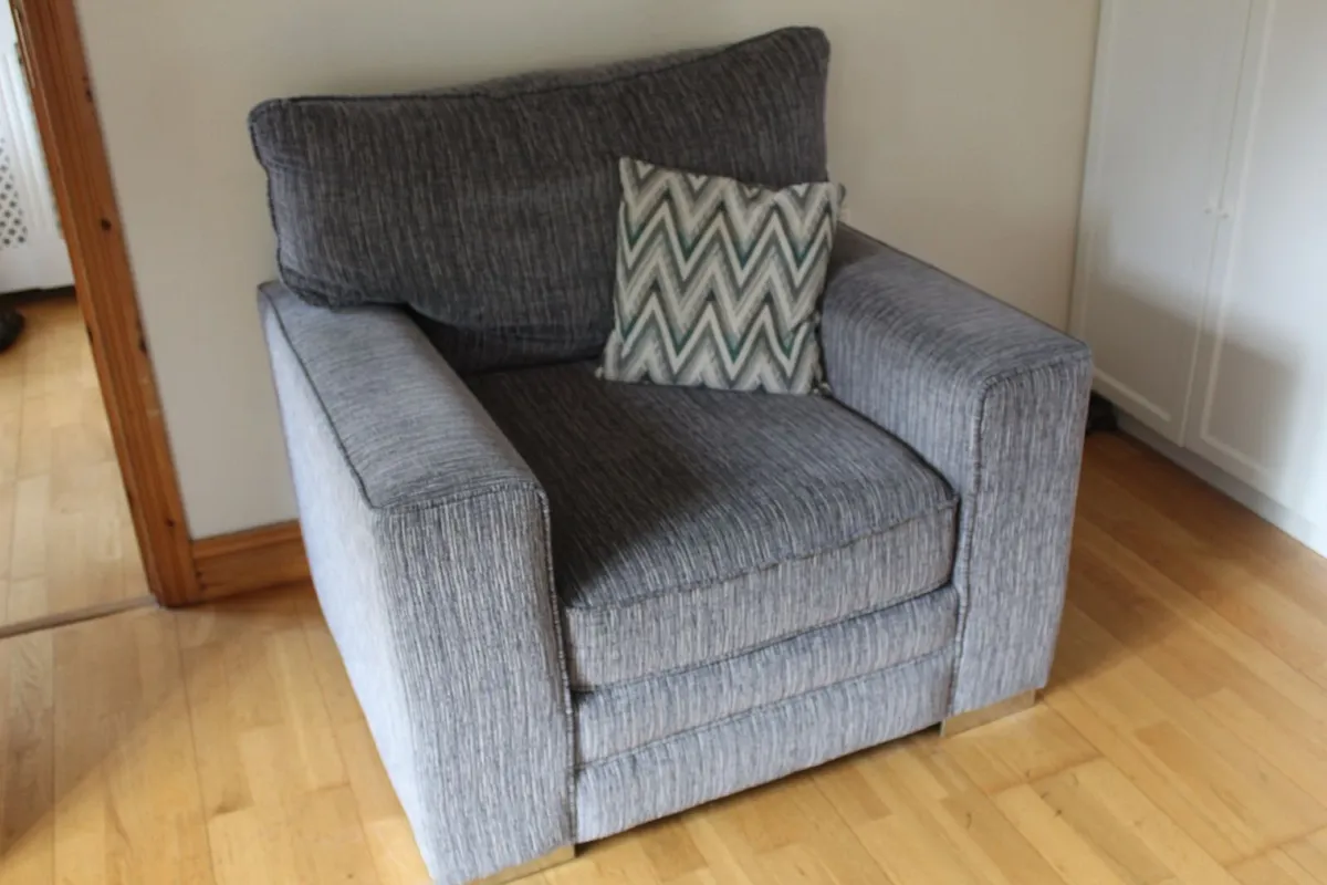 Sofa and armchair for sale - Image 2
