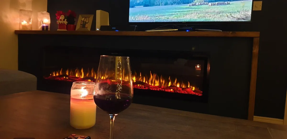 72inch electric fireplace.  Buy 2nd one for 50% - Image 1