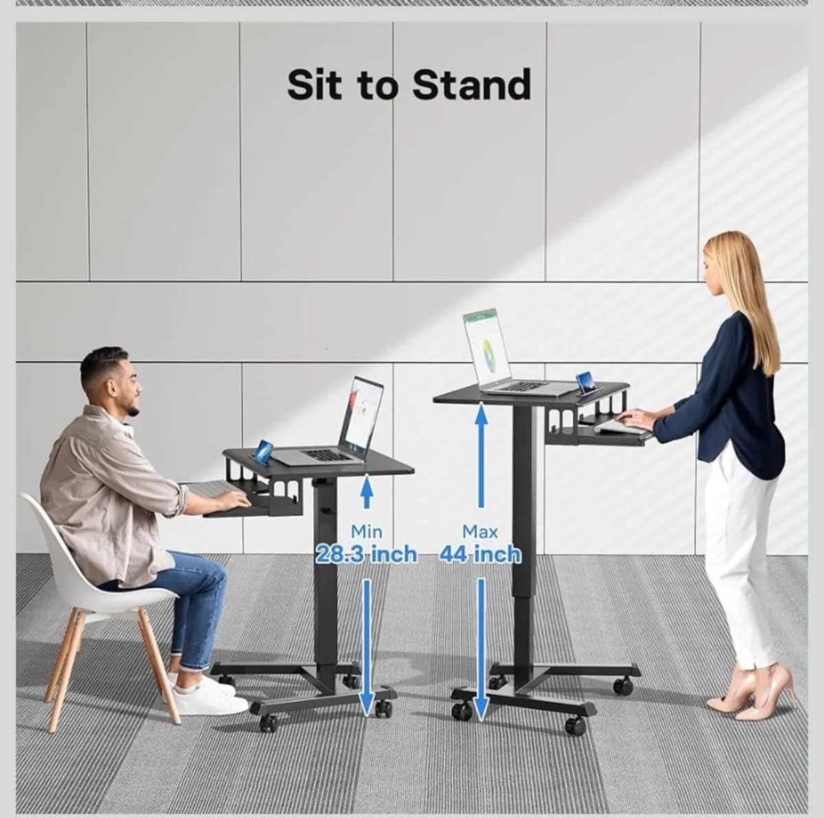 Sit to Stand Desk - Image 3