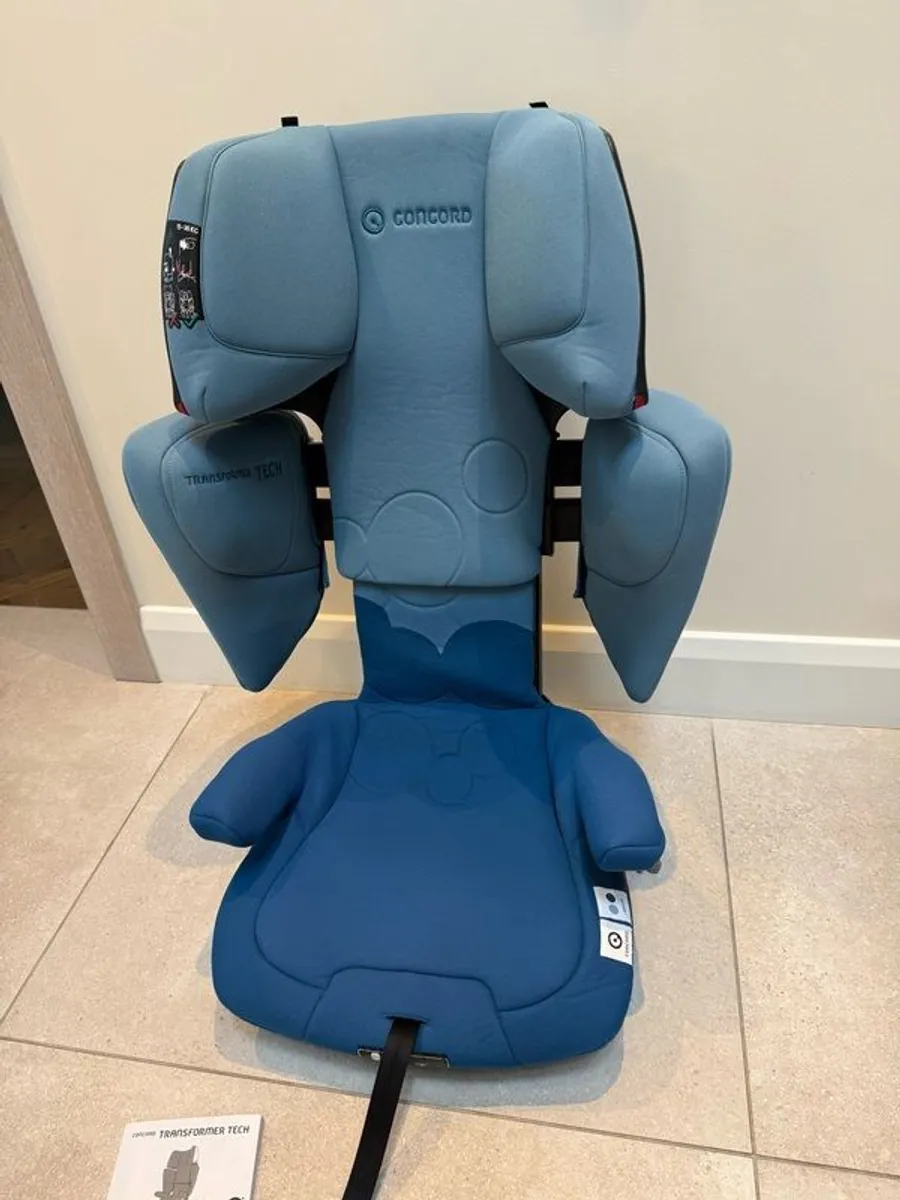 Concord Variable Height Booster Seat - Peacock Blue - Image 2