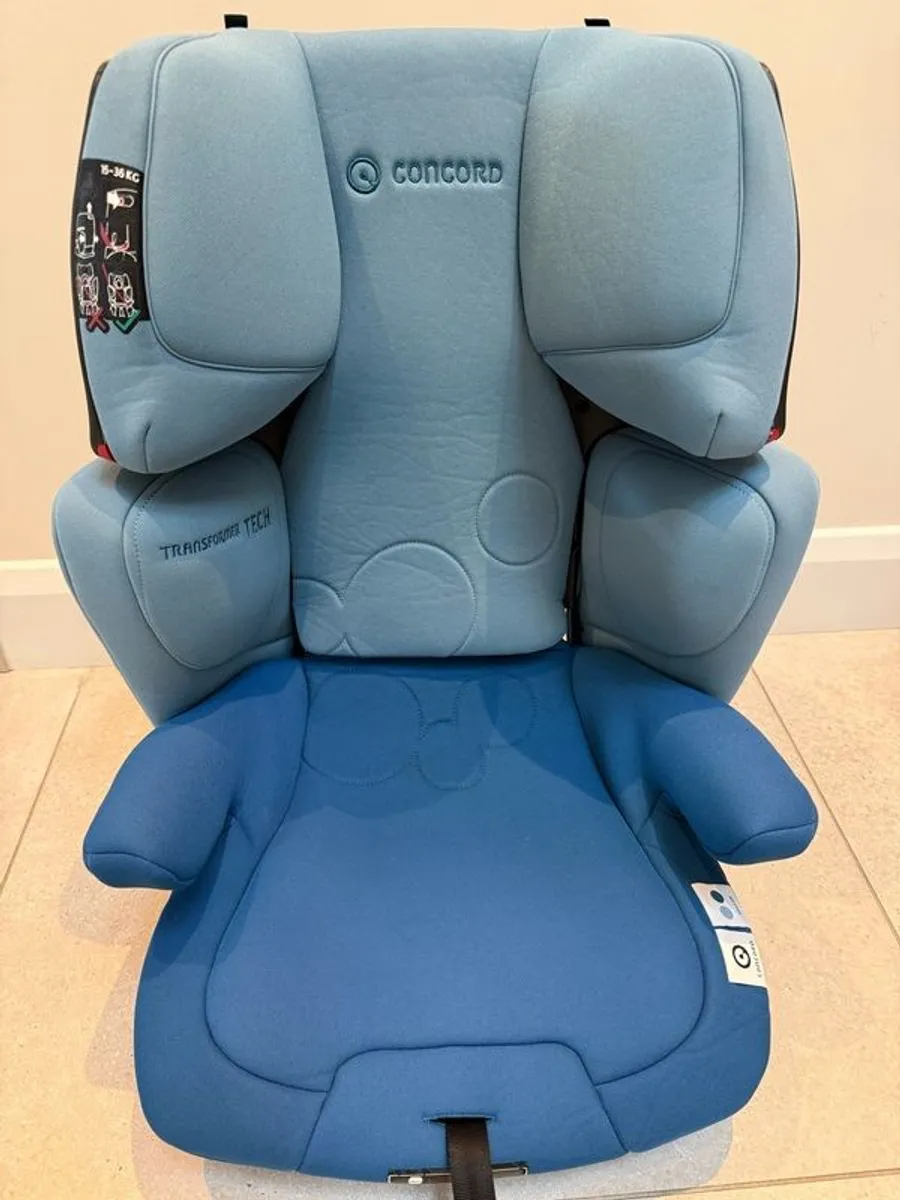 Concord Variable Height Booster Seat - Peacock Blue - Image 3