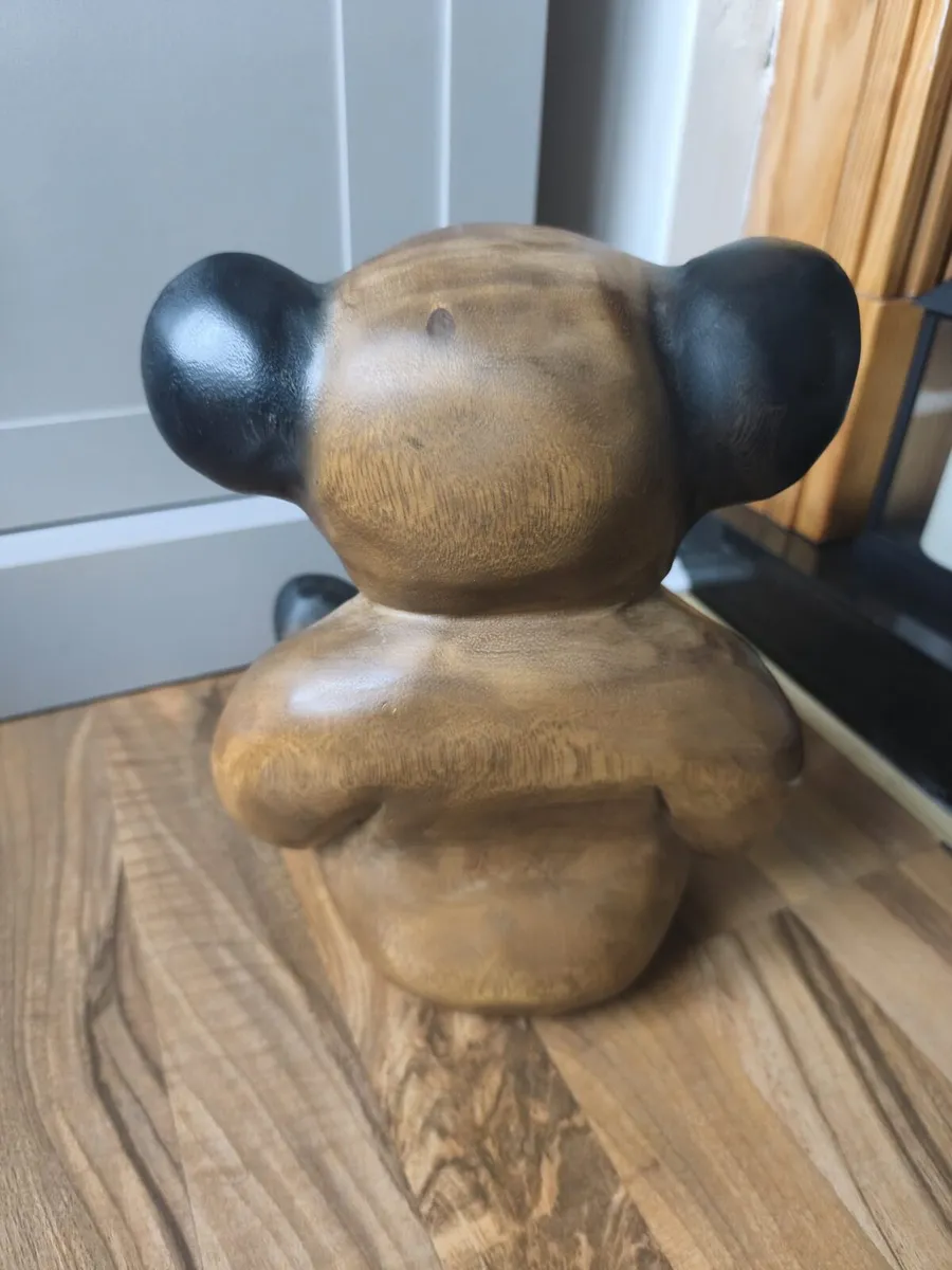 Wooden Teddy Bear - Image 3