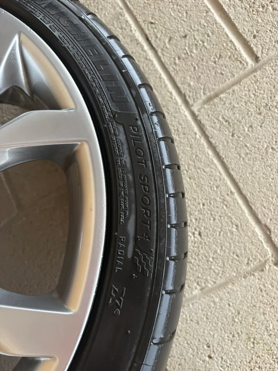 Audi S3 18inch alloys (Michelin pilot 4s) - Image 4