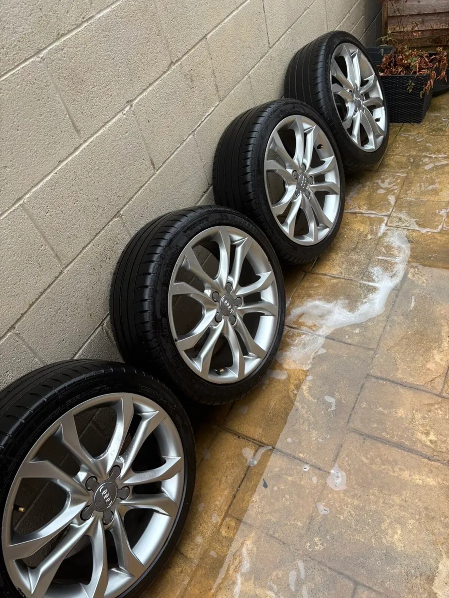 Audi S3 18inch alloys (Michelin pilot 4s) - Image 1