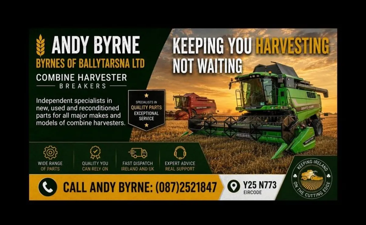 Byrnes Combines | Combine Harvester Breaker - Image 1
