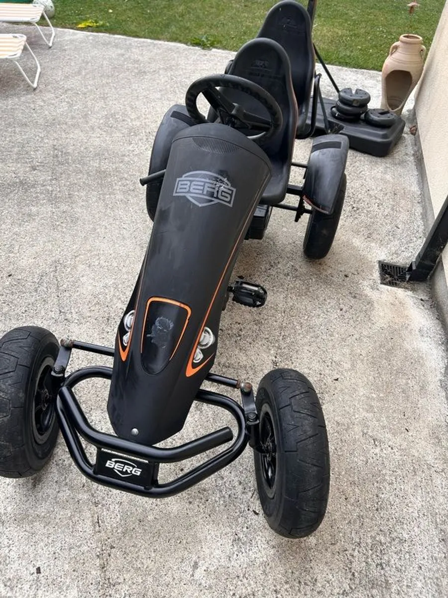 BERG Black Edition XL BFR Go Kart + Genuine BERG Passenger Seat - Image 4