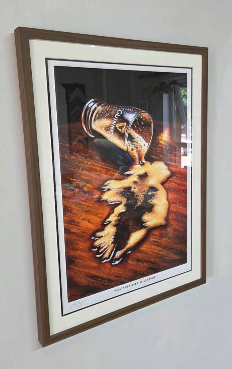 "Don't Cry Over Spilt Stout" Artwork. - Image 2