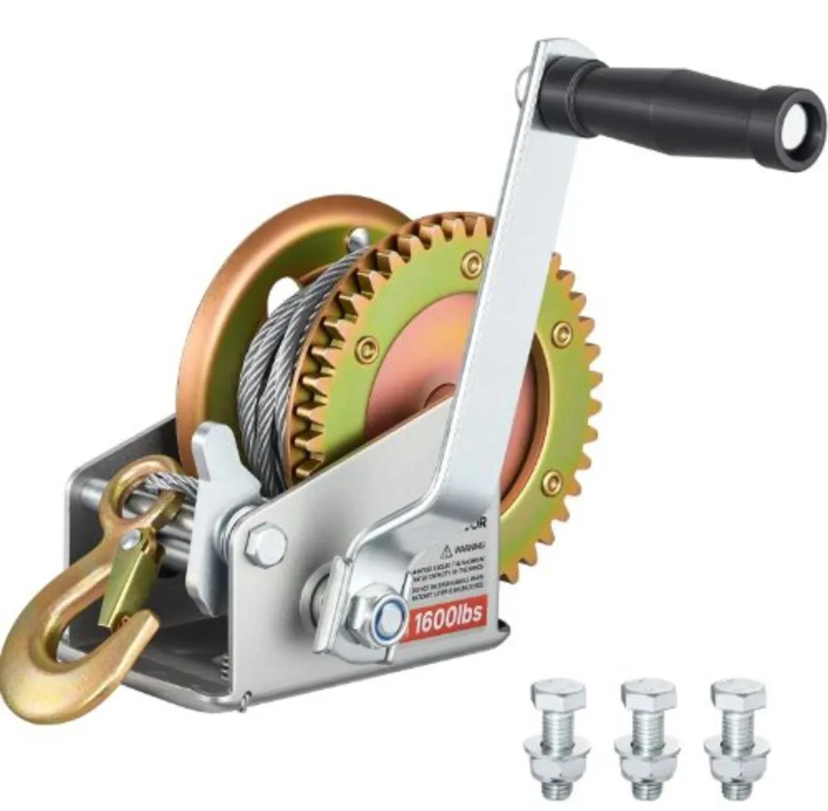 Boat Winch, 726 kg Hand Winch, Heavy Duty Manual - Image 1
