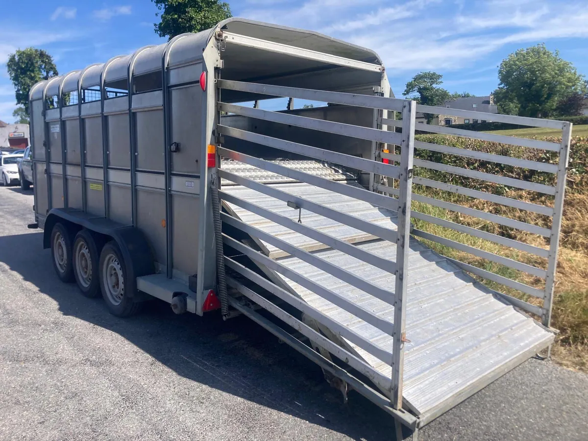 2018 Ifor Williams TA510-14 Tri  Sheep Decks - Image 1