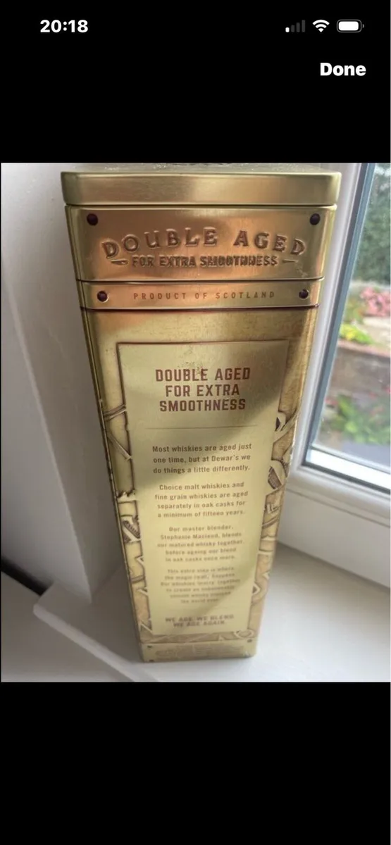 Dewars 15 yrs aged Metal Box - Image 4