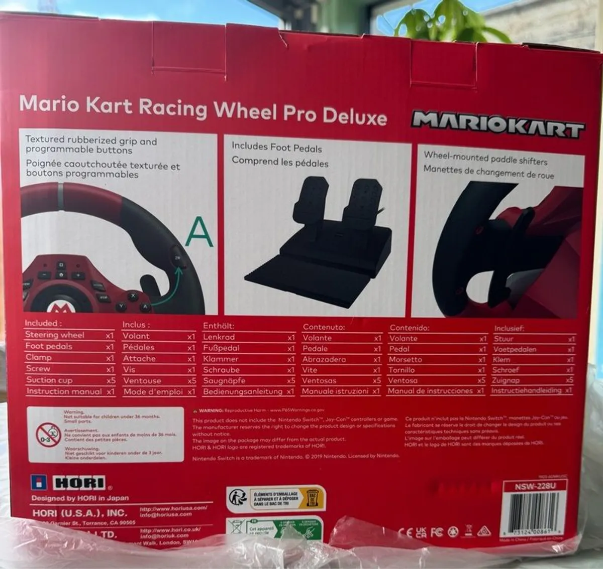 Mario Kart Racing Wheel Pro Deluxe x 2 - Image 1
