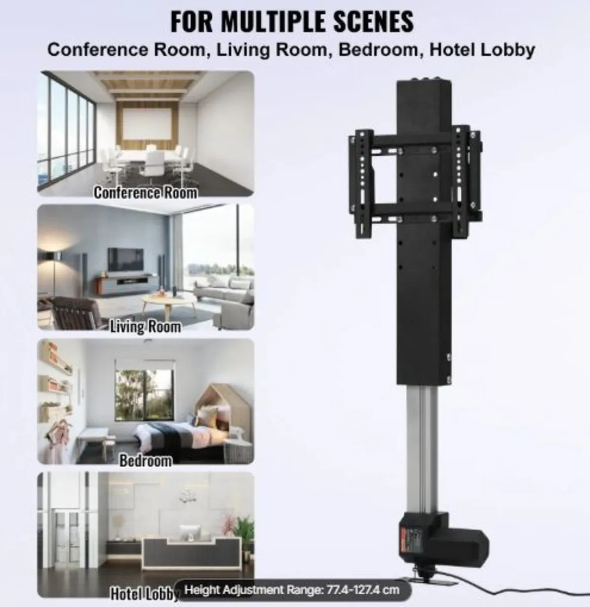 Motorized TV Lift Stroke Length 50.8 cm Motorized - Image 3
