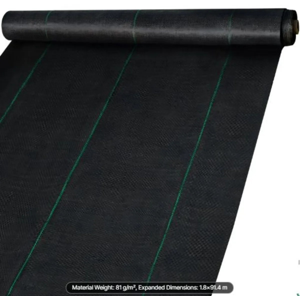 182.9 x9144 cm Heavy Duty PP Woven Weed Barrier - Image 1