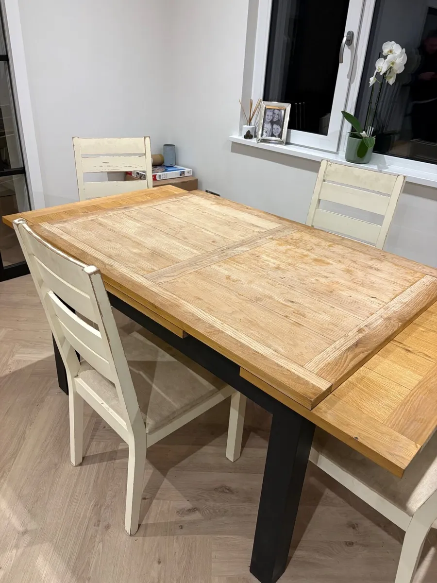 Extendable Table and Chairs - Image 1