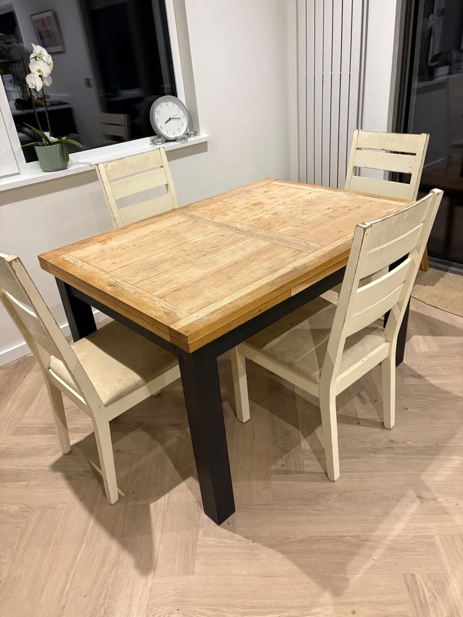 Extendable Table and Chairs - Image 2