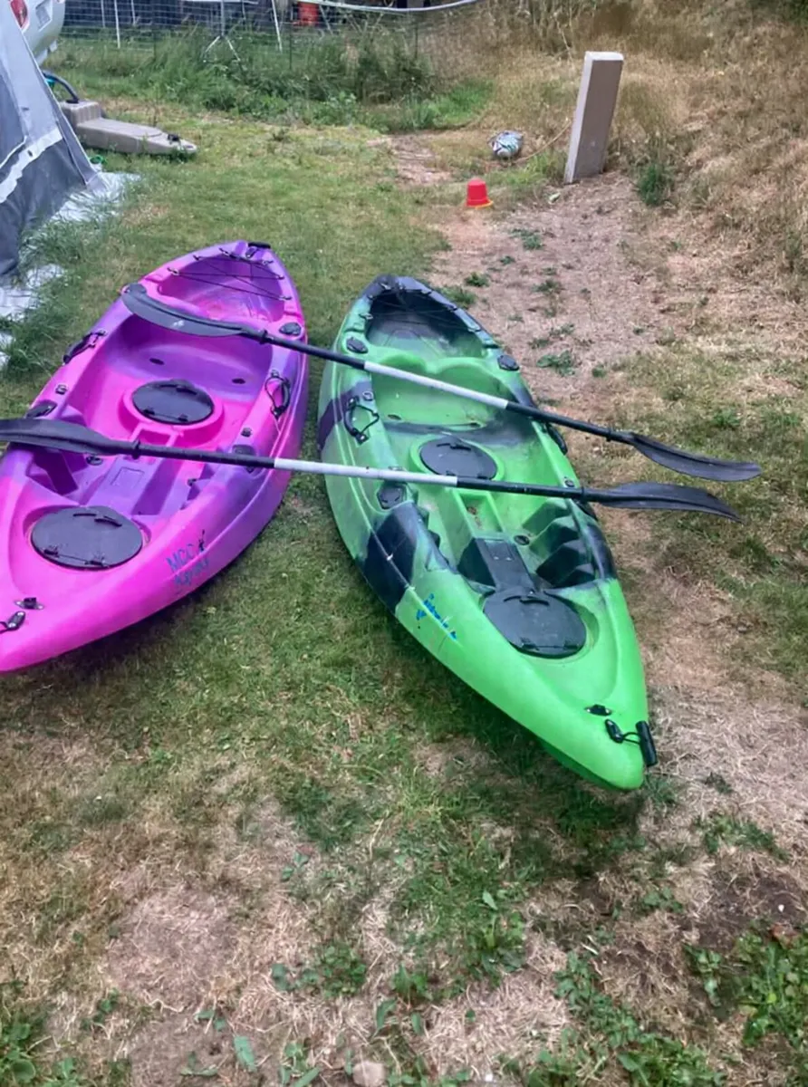 Single Sit On Top Kayaks X 2 - Image 1