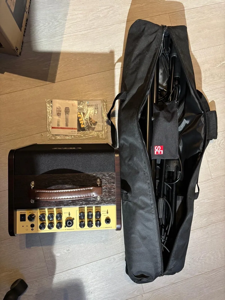 Nux Stageman II AC -80 and Microphone - Image 1