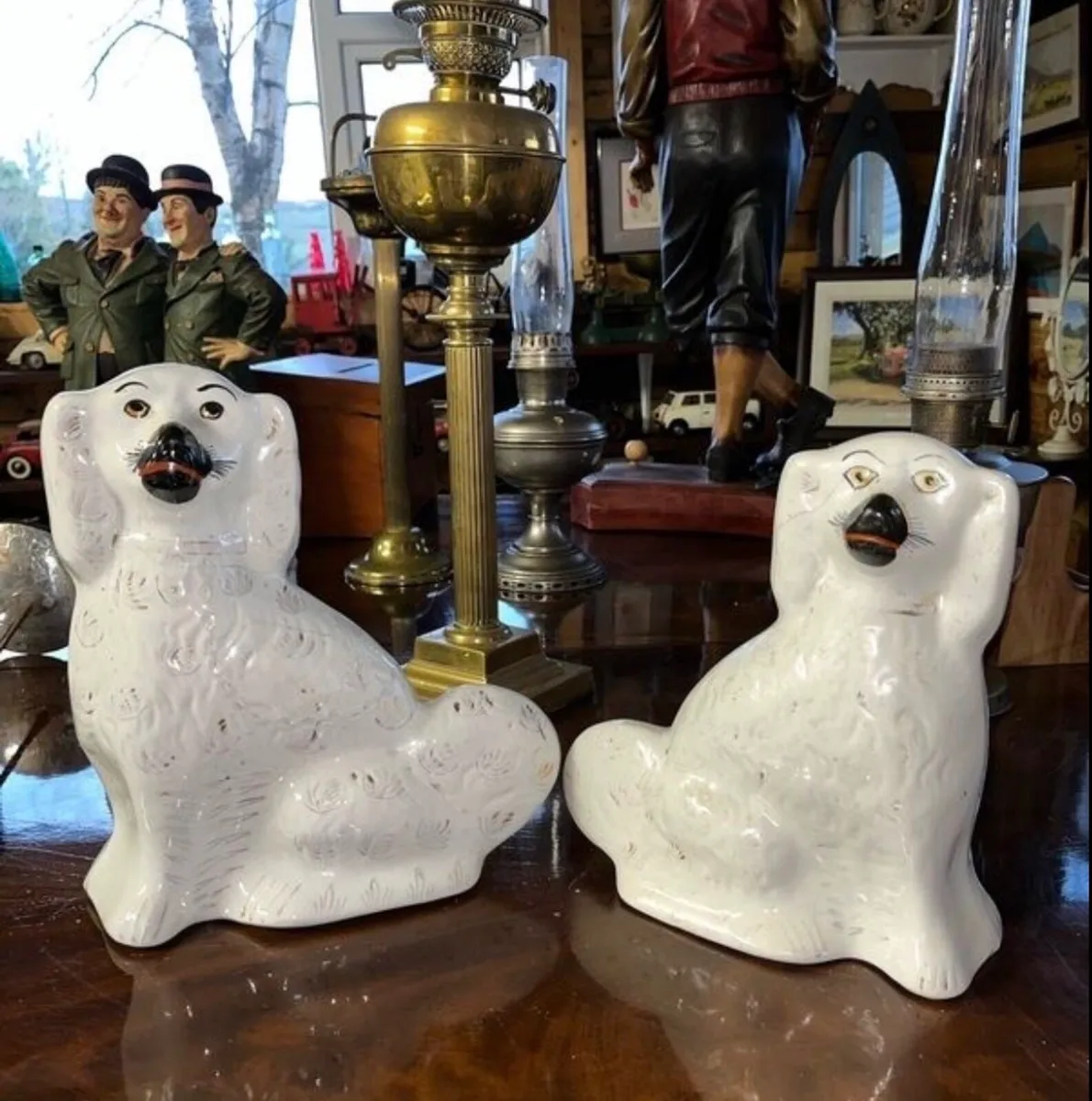 Victorian era Fireside Dogs
