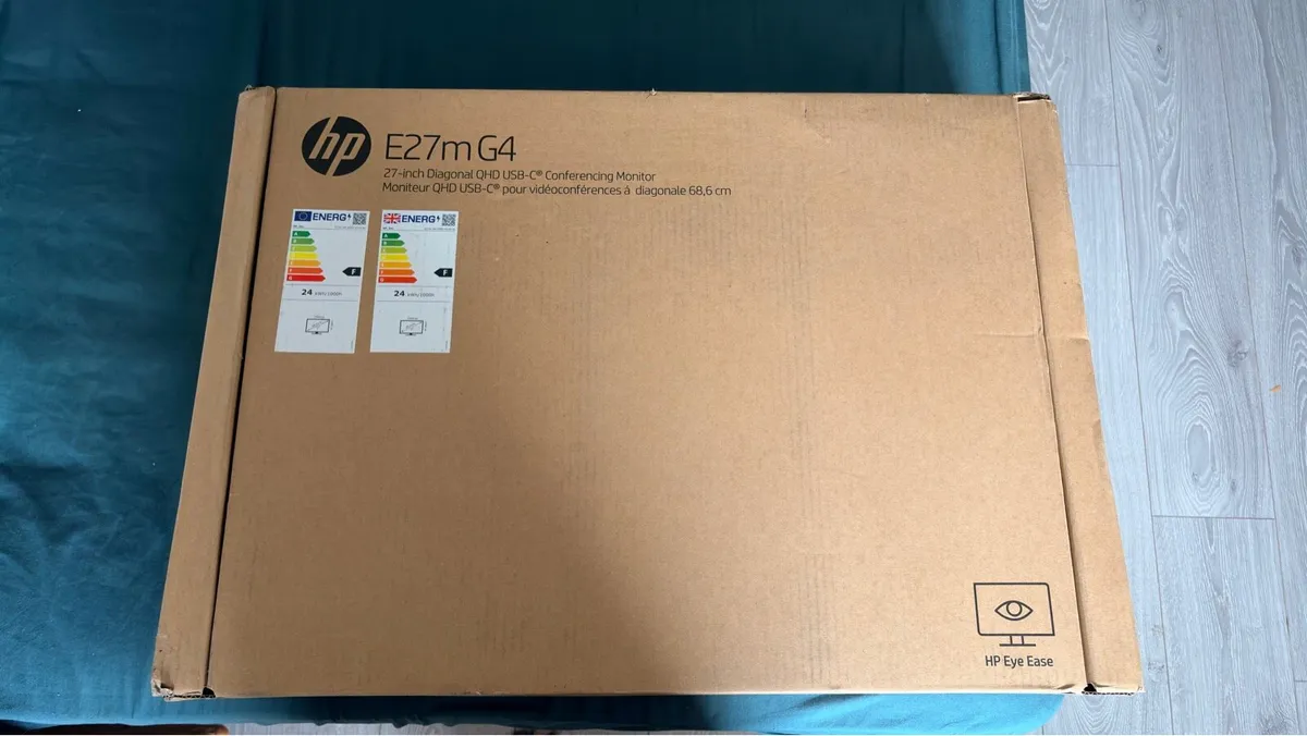HP E27m G4 27’ QHD LED IPS Conferencing Monitor - Image 1