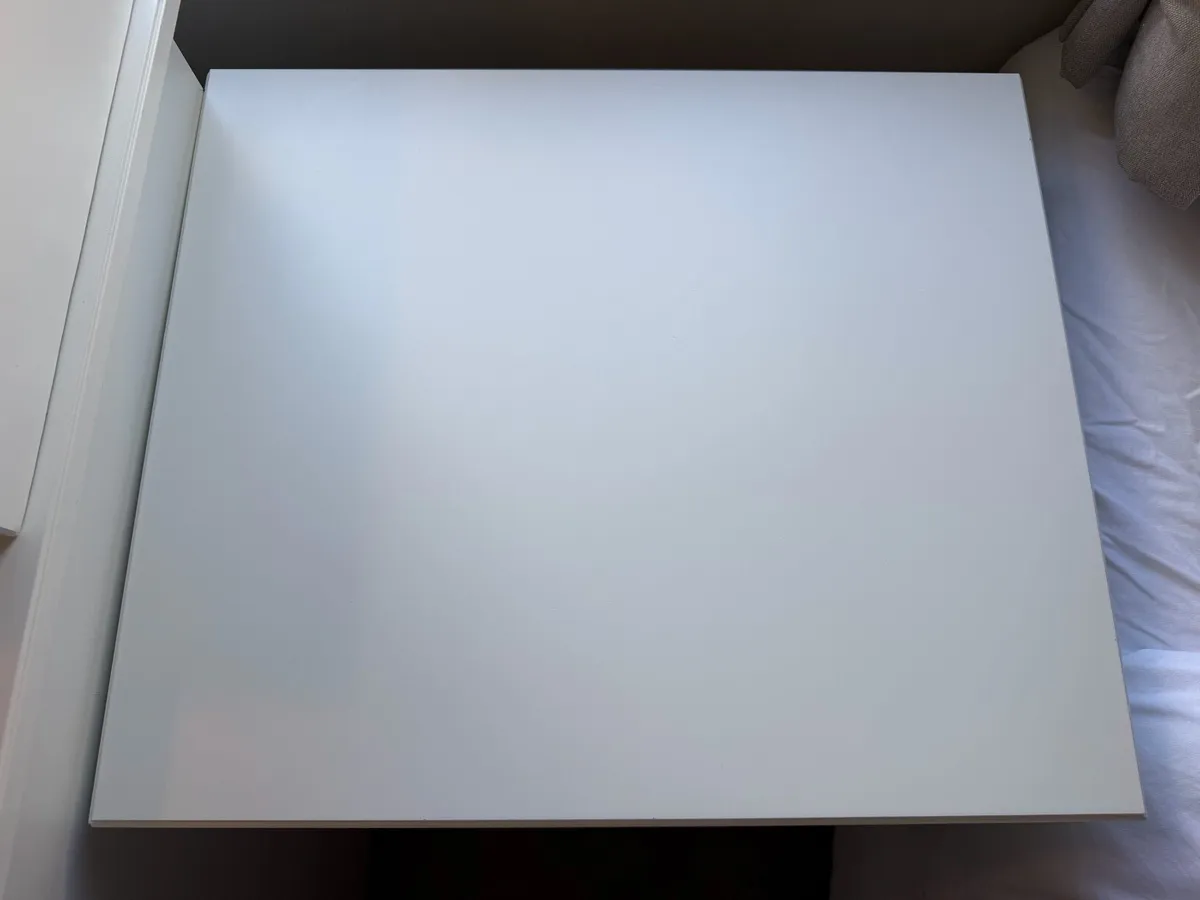 IKEA IDANÄS White Bedside Table - Image 2