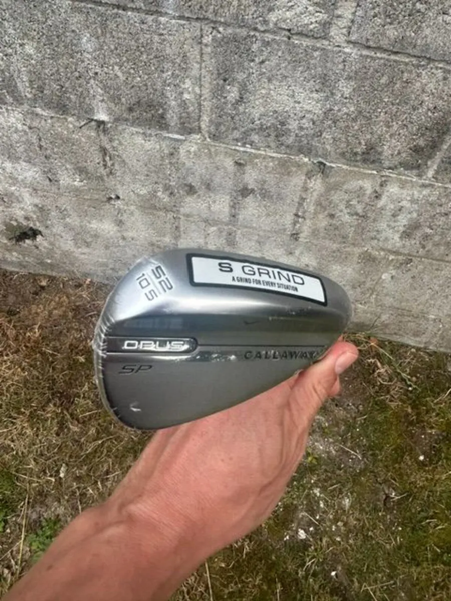 Callaway Opus SP Chrome Steel Wedge Gents 52 degre - Image 4