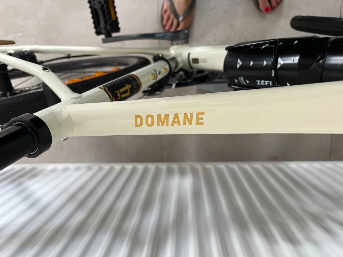 Domane AL 454 ERA White Bike - Image 4