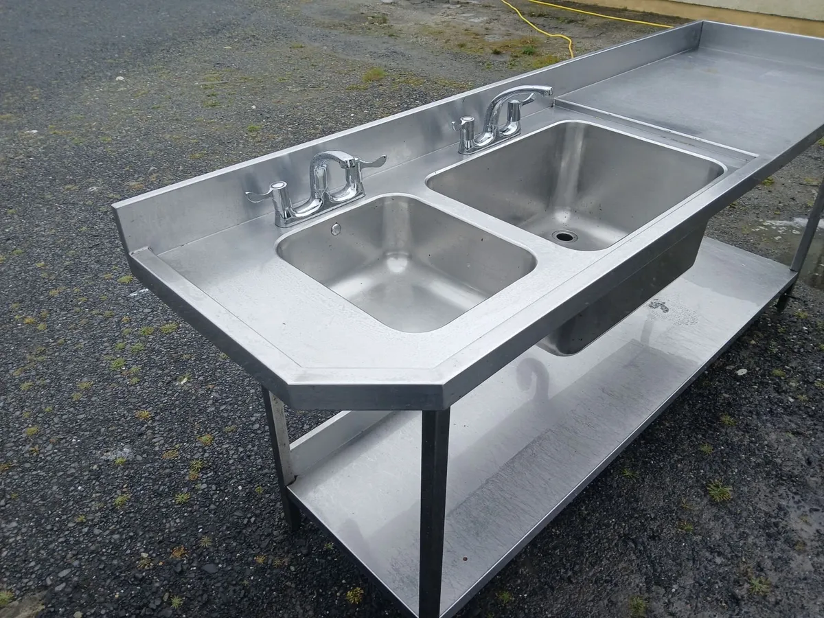 Staneless steel cabbinet sink unit complete - Image 3