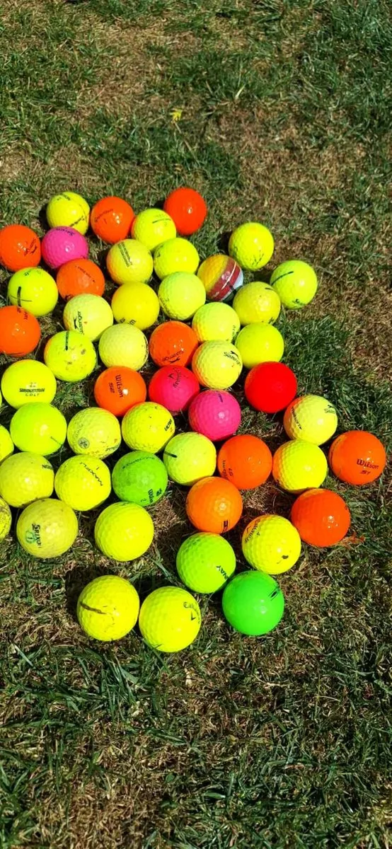58 colour Golf balls - Image 3