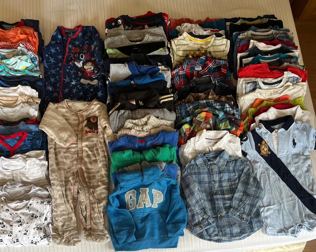 Bundle of clothes baby boy 12-18M - Image 2