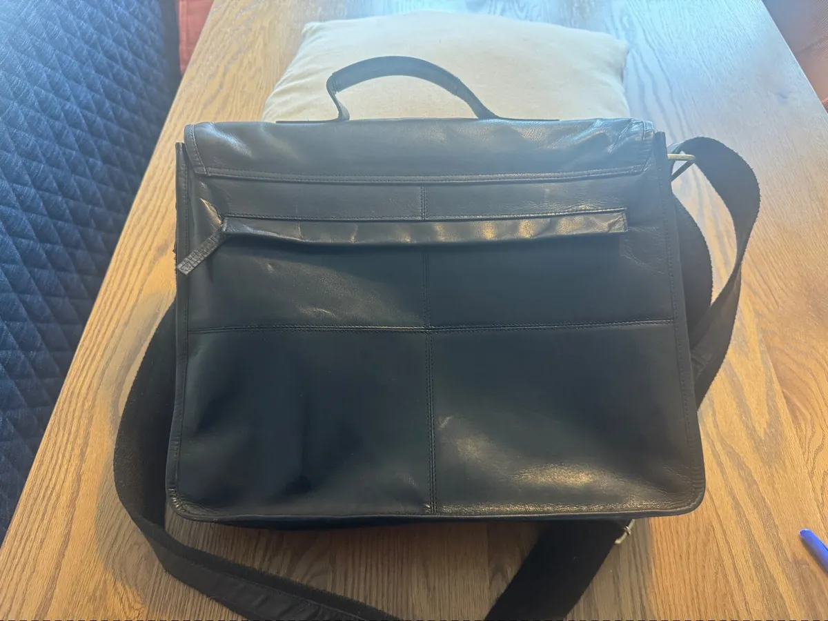 Large Leather satchel - Image 4