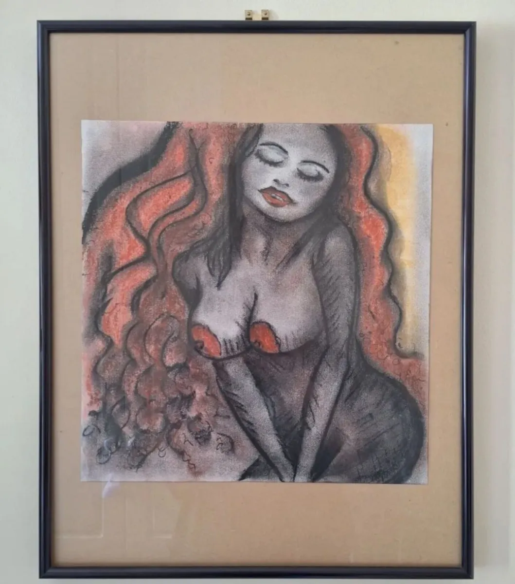 Set of 2 Original Artworks in Frames - Image 2